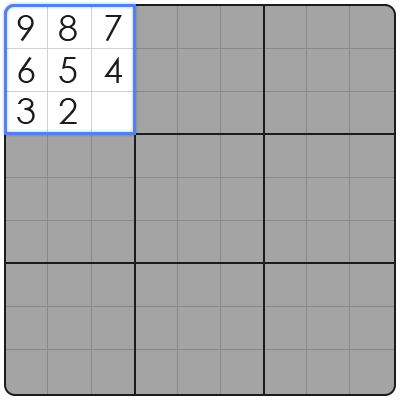 6 x 6 sudoku